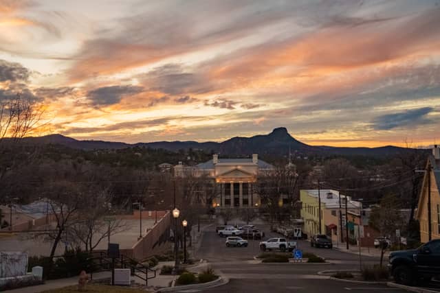 Downtown Prescott & Thumb Butte Overlook - Image 1