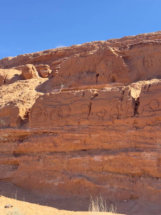 Mesquite Rock Carvings - Image 1
