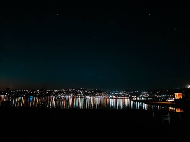 Knysna Lagoon Night View - Image 1