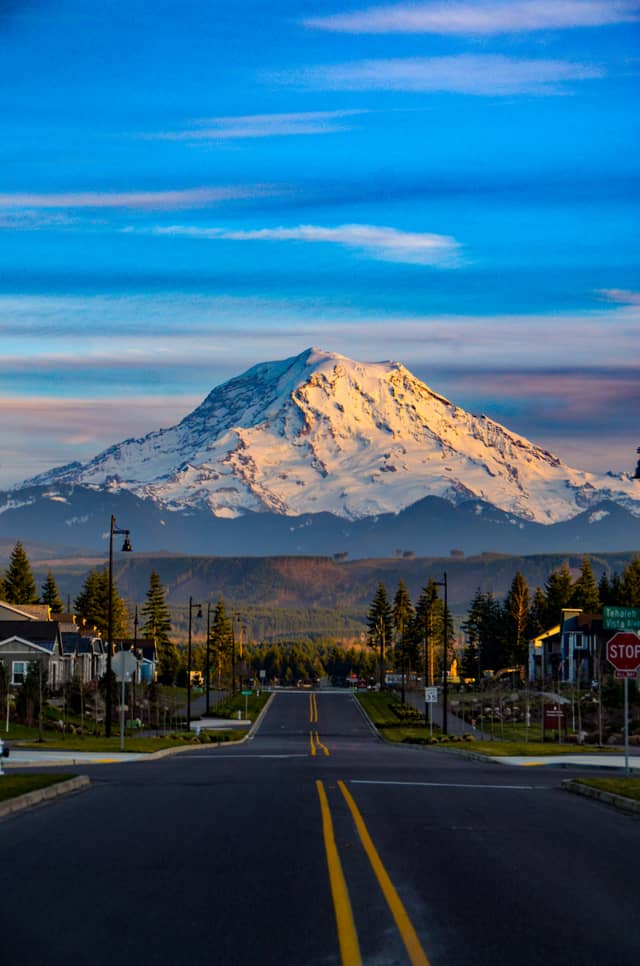 Mount Rainier View from Tehaleh - Image 1