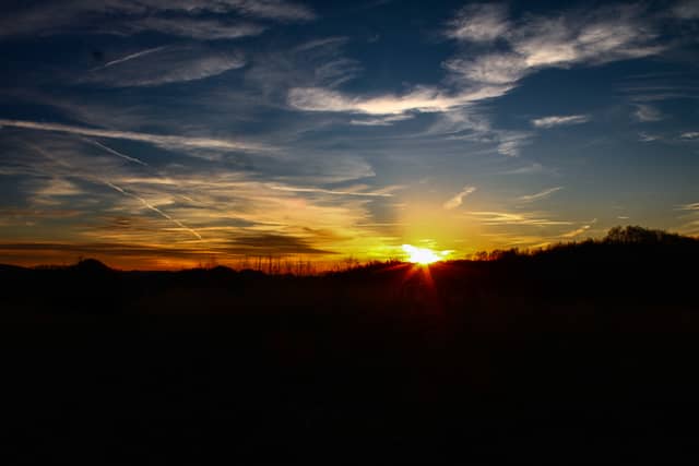Appalachian Ridge Sunset - Image 1