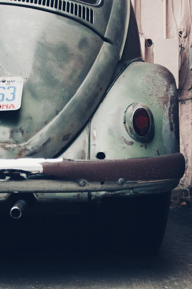 Vintage VW in the Rose District - Image 1