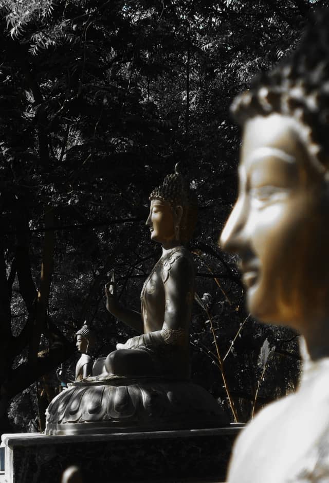 Buddha Statues at Hanuman Tekdi - Image 1