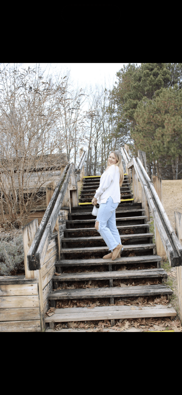 Rustic Wooded Staircase - Image 1