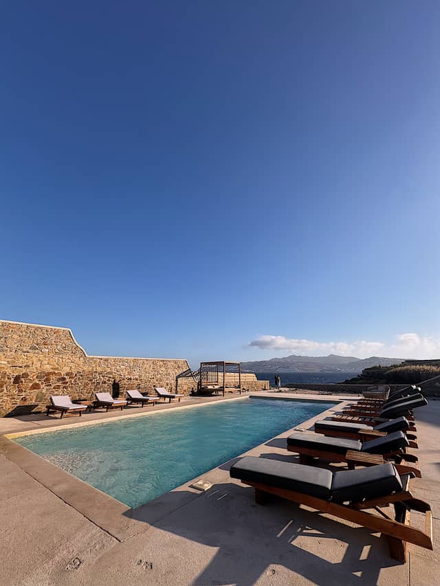 Mykonos Coastal Pool Overlook - Image 1