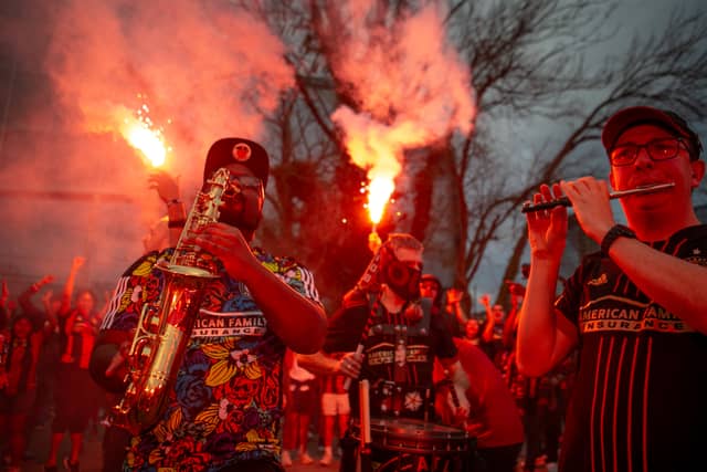 The Gulch - Atlanta United Supporters March - Image 1