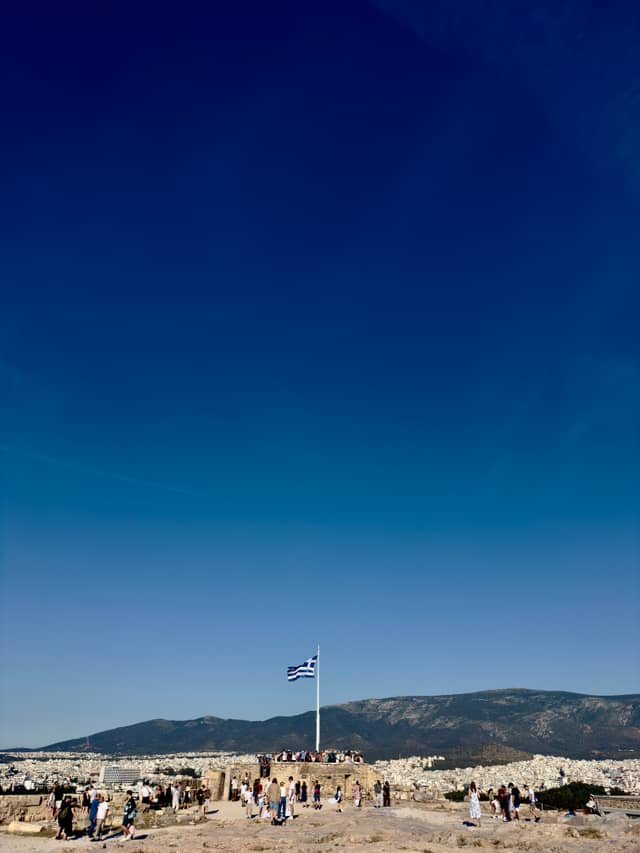 Acropolis of Athens Flag Bastion - Image 1