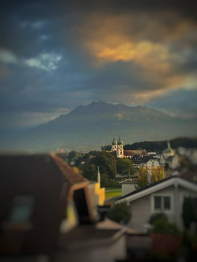 Mount Pilatus View from Eschenbach - Image 1