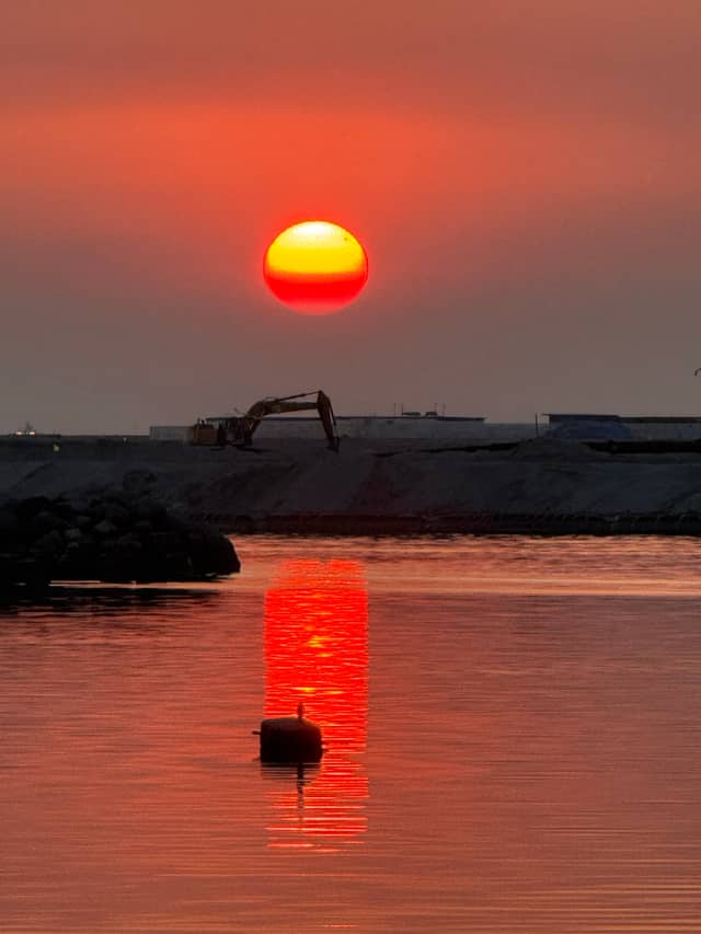 Manila Bay Sunset at Pasay Reclamation Area - Image 1