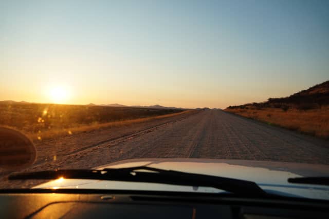 Namibian Desert Road - Image 1