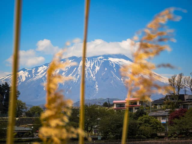 Mount Iwate from Takamatsu Pond - Image 1