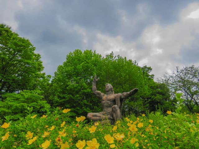 Peace Statue at Mitaka City Hall - Image 1