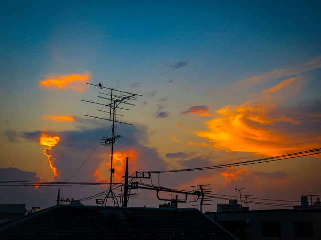 Setagaya Rooftop Sunset - Image 1
