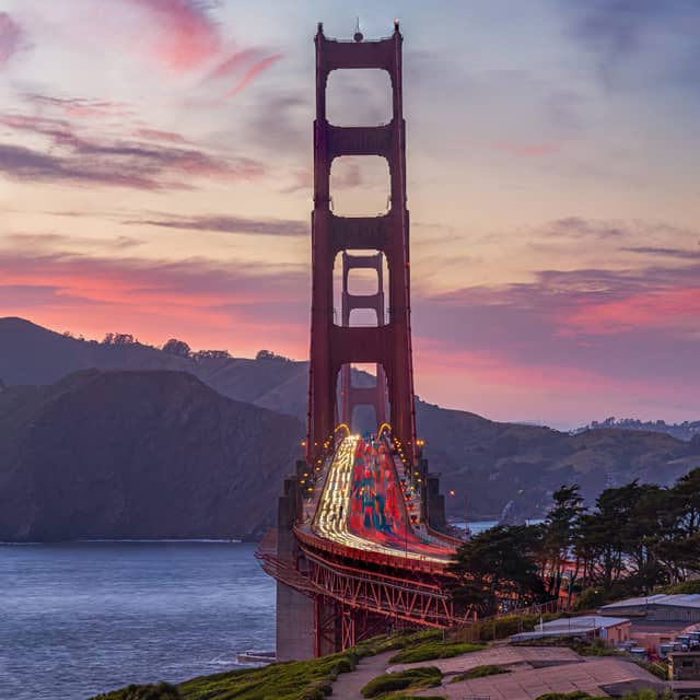 Golden Gate Bridge Overlook at Battery Godfrey - Image 1