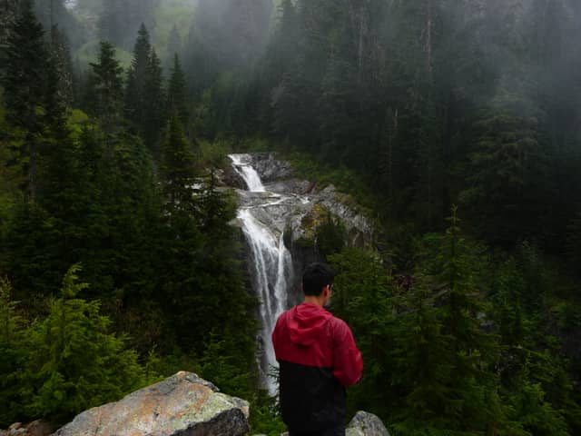 Snoqualmie Forest Waterfall - Image 1