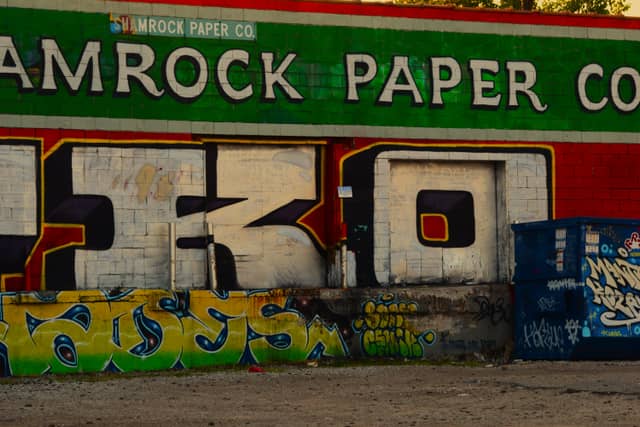 Shamrock Paper Co. Graffiti Wall - Image 1