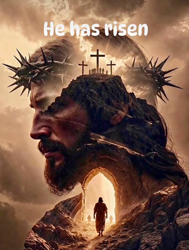 Biblical Resurrection Digital Composite - Image 1