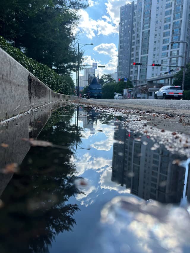 Byeolnae Street Reflection - Image 1