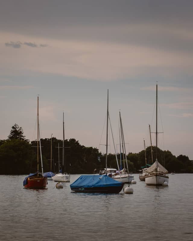 Lake Thun Sailboat Harbor - Image 1
