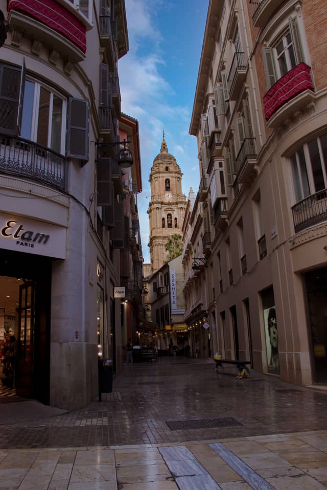 Málaga Cathedral View from Calle Postigo de San Juan - Image 1