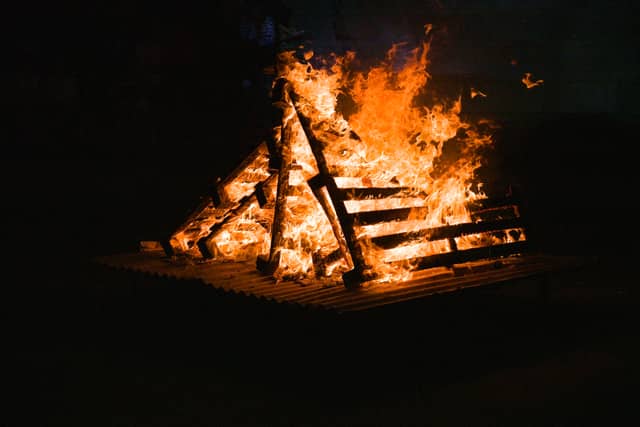 Mutriku Festival Bonfire - Image 1