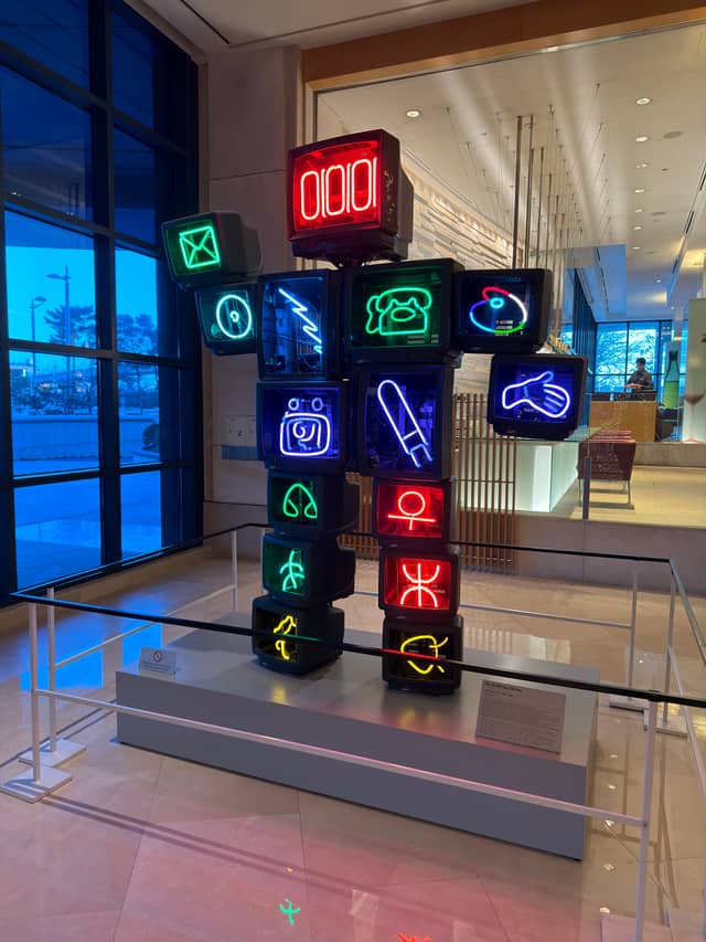 Nam June Paik Sculpture at Grand Hyatt Incheon - Image 1