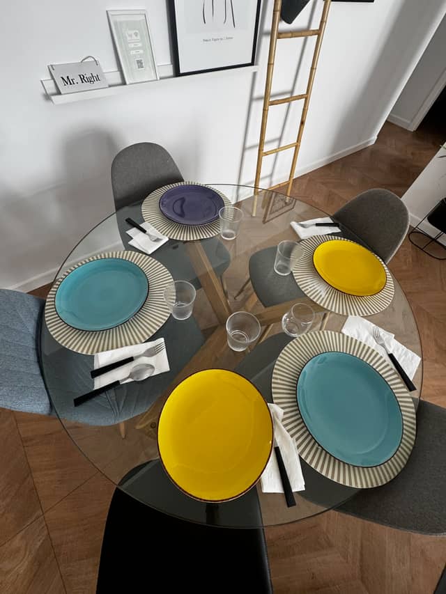 Modern Interior Dining Space - Image 1