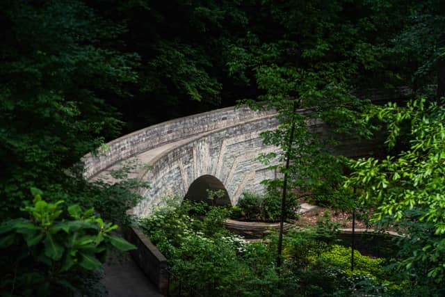 Stone Bridge at Atlanta Botanical Garden - Image 1