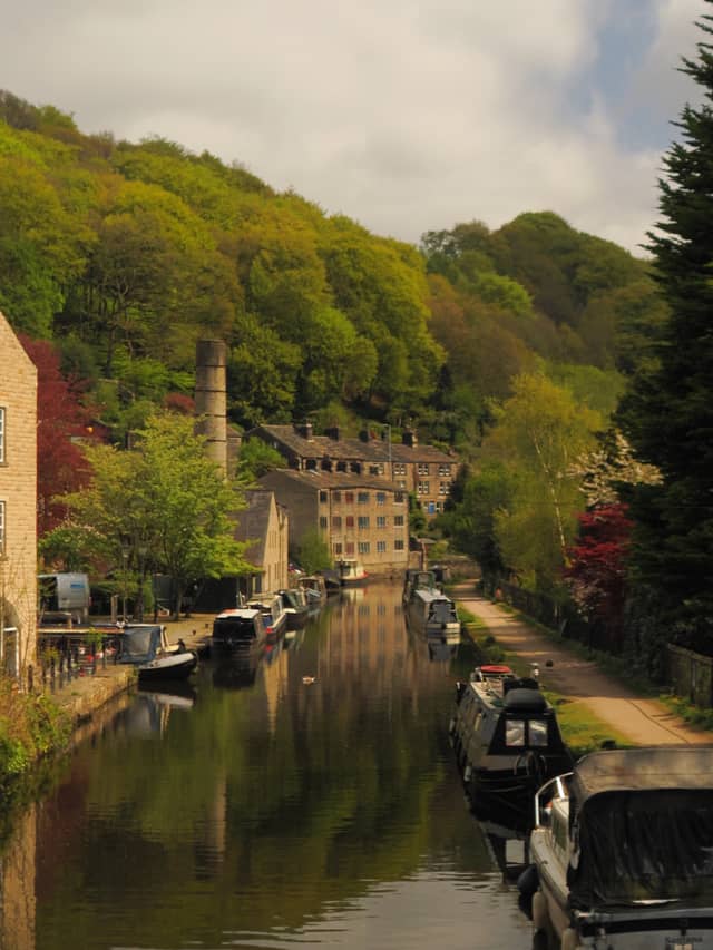 Rochdale Canal at Hebden Bridge - Image 1