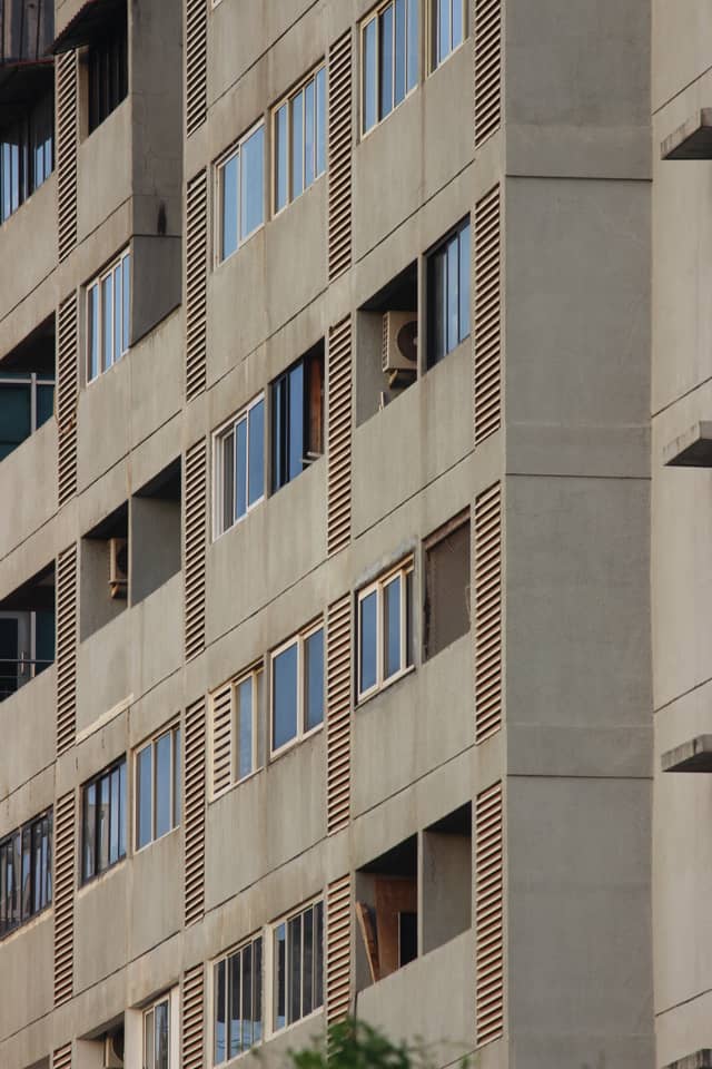 Geometric Facade in Fontainhas - Image 1