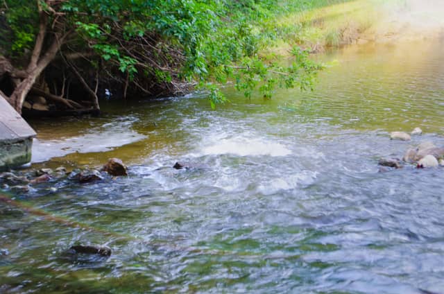 Oliver Creek at County Line Road - Image 1