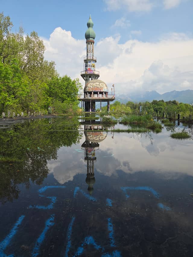 Consonno Ghost Town Minaret - Image 1