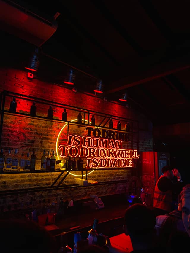 San Miguel Bar Neon Wall - Image 1