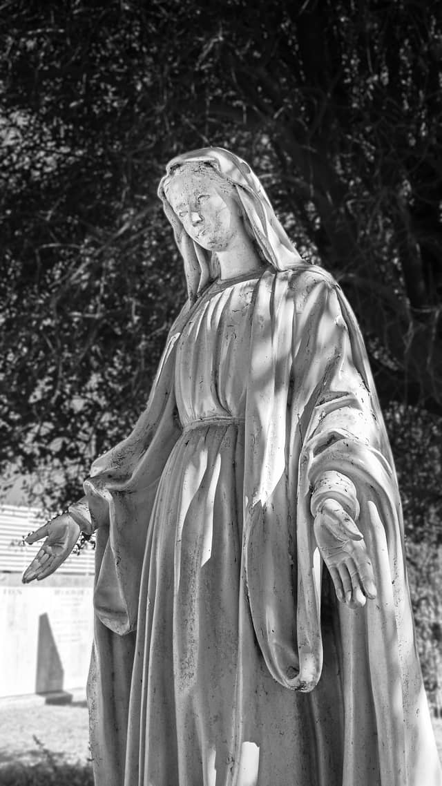 Virgin Mary Statue, Padre Hurtado - Image 1