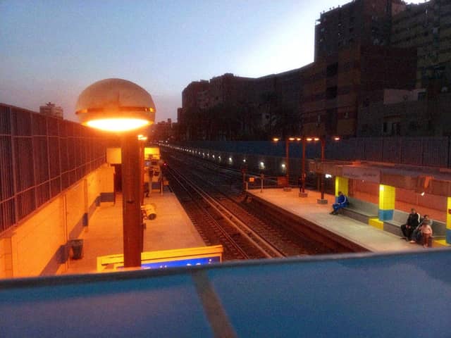 Giza Railway Station Overlook - Image 1