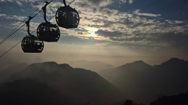 Narendra Nagar Cable Car Overlook - Image 1