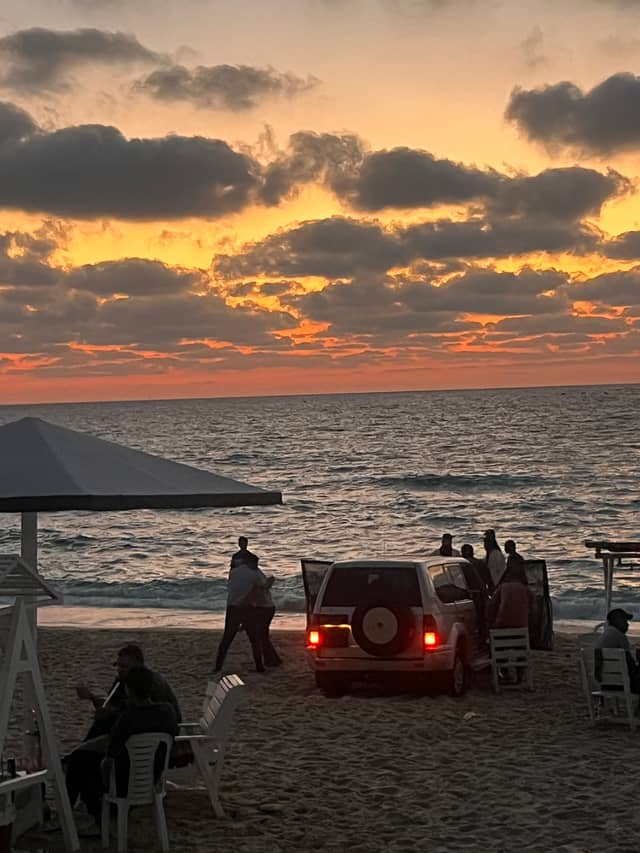 Gaza Beach Sunset - Image 1