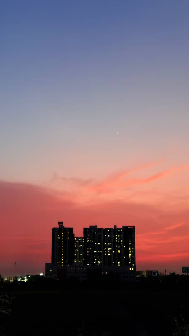 Kundrathur Skyline Sunset - Image 1