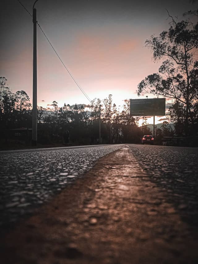 Chachapoyas Roadside Sunset - Image 1