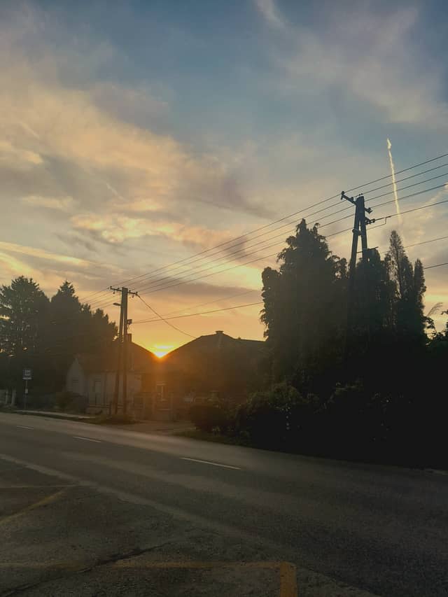 Kimle Village Sunset - Image 1