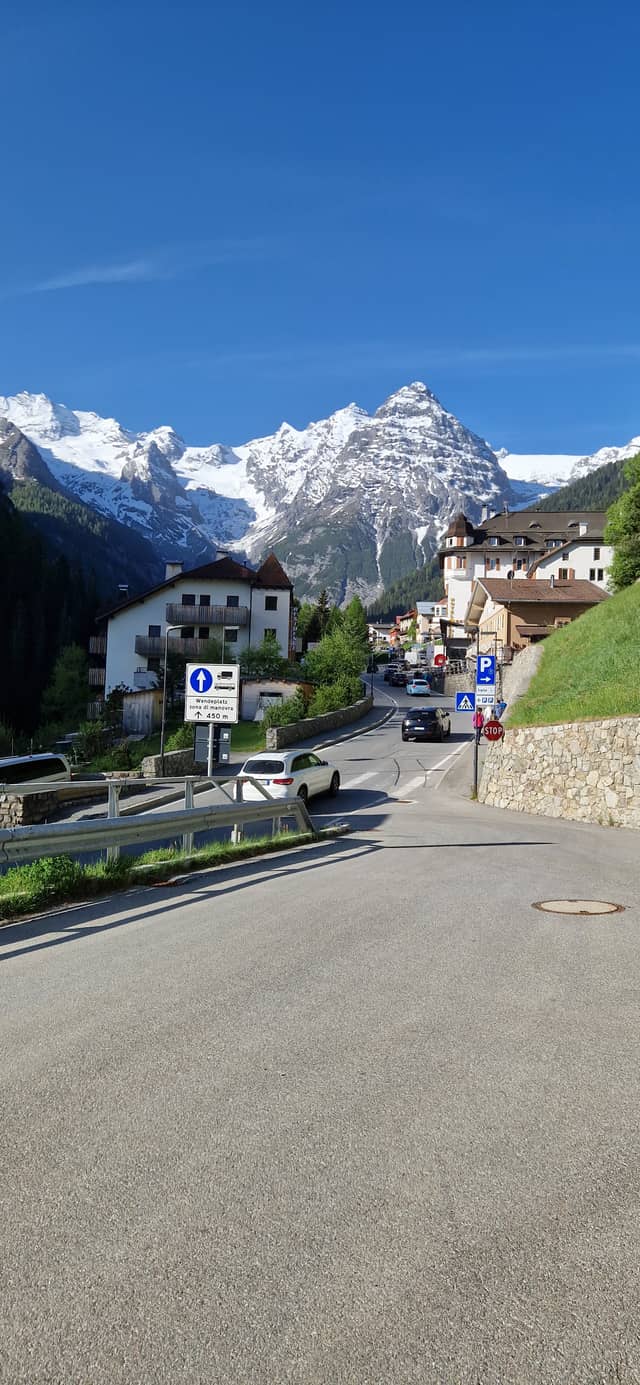 Trafoi Village and Ortler Peak - Image 1