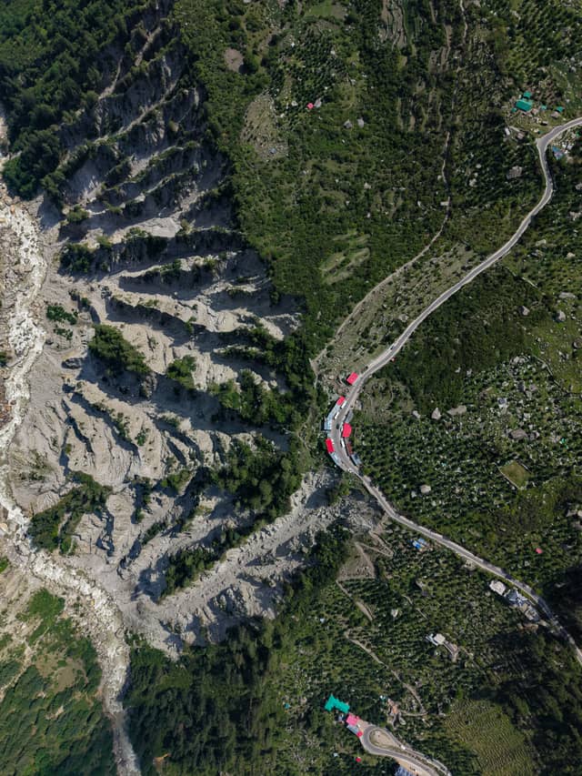 Uttarkashi Mountain Pass Overlook - Image 1