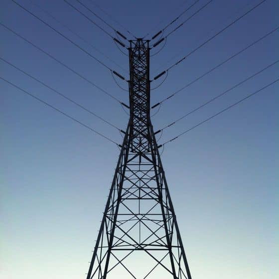 Industrial Pylon Silhouette - Image 1