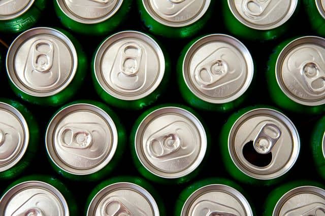 Abstract Beverage Can Pattern - Image 1