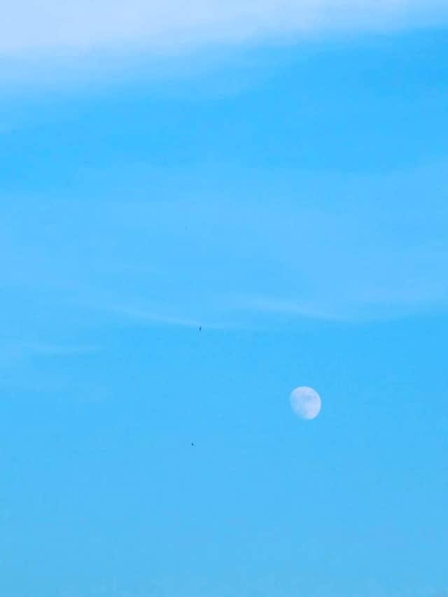 Daytime Moon over Envie - Image 1