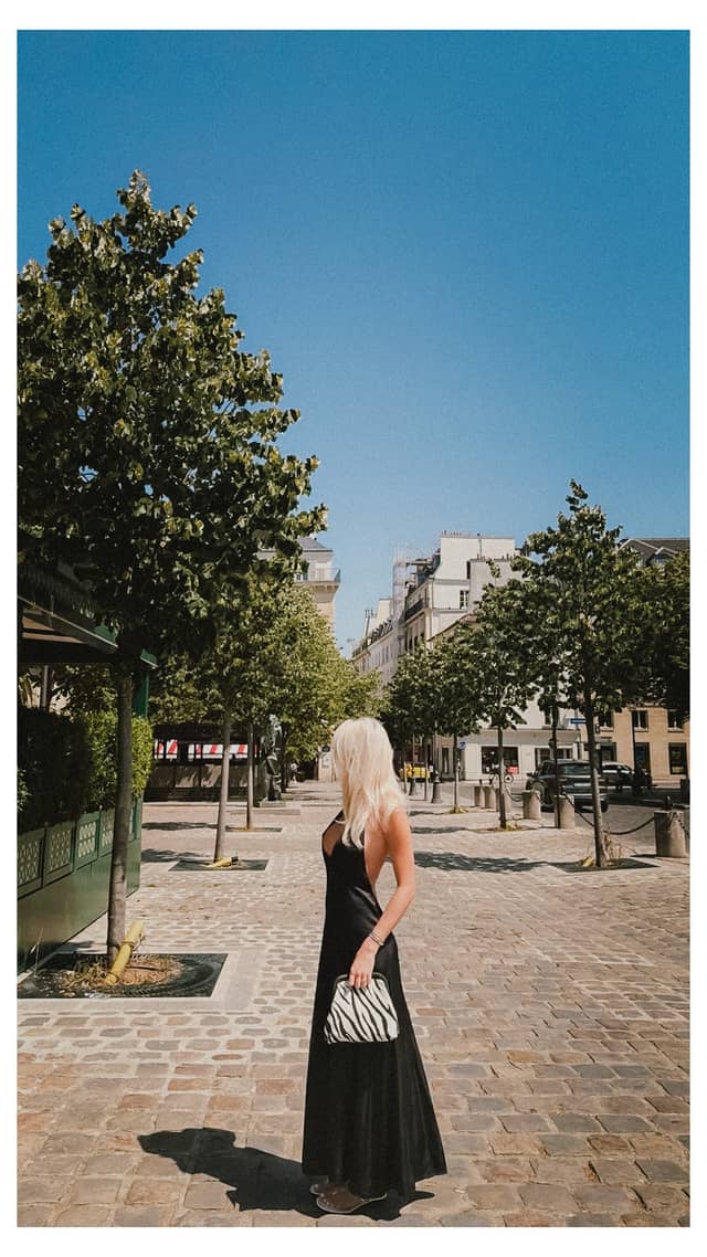Parisian Cobblestone Promenade - Image 1