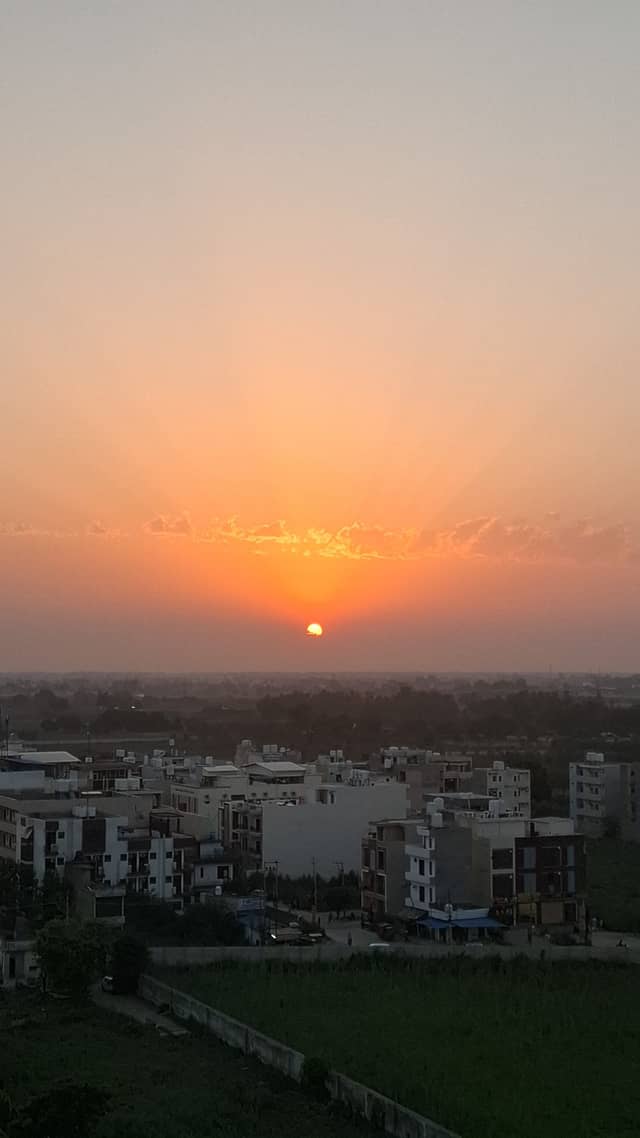 Jalandhar City Sunset Overlook - Image 1