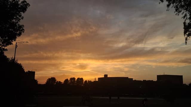 Jalandhar City Sunset Overlook - Image 1