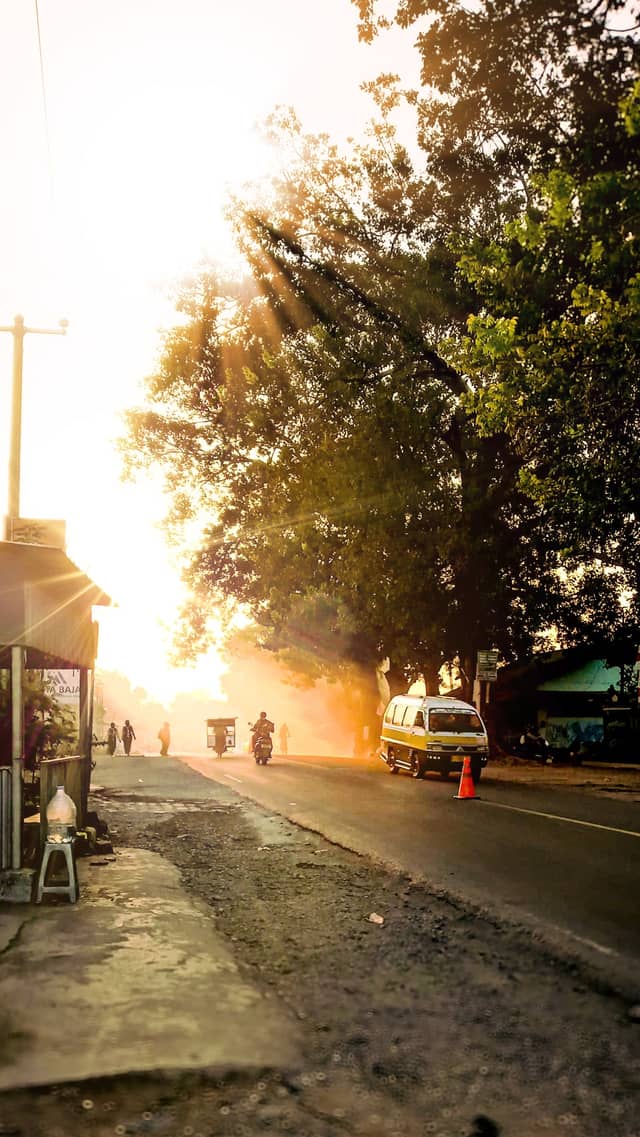 Majalengka Golden Hour Road - Image 1