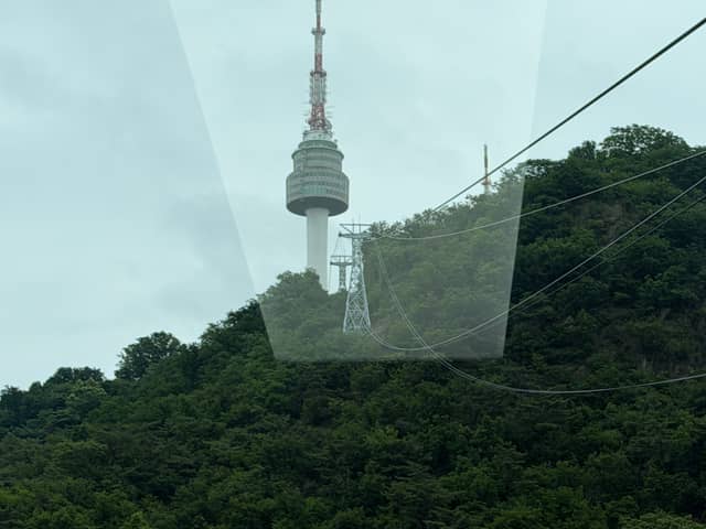 N Seoul Tower from Namsan Cable Car - Image 1